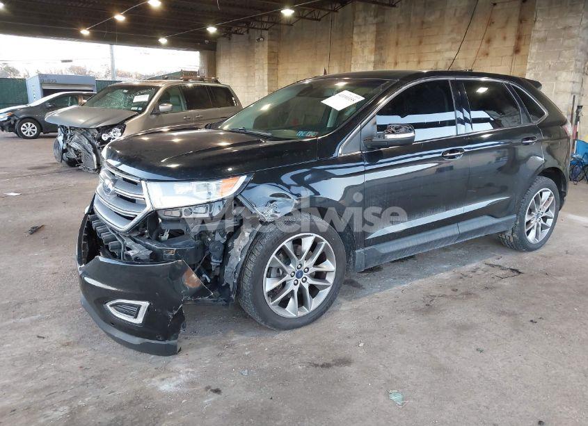 Photo 2 of 2015 Ford Edge TITANIUM (VIN 2FMPK4K88FBB58480)