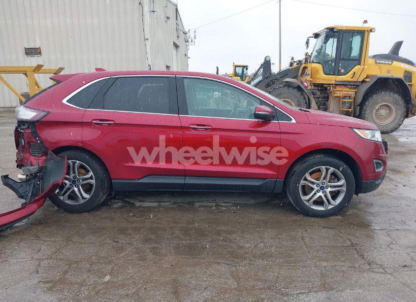 Photo 13 of 2015 Ford Edge TITANIUM (VIN 2FMPK4K88FBB76686)