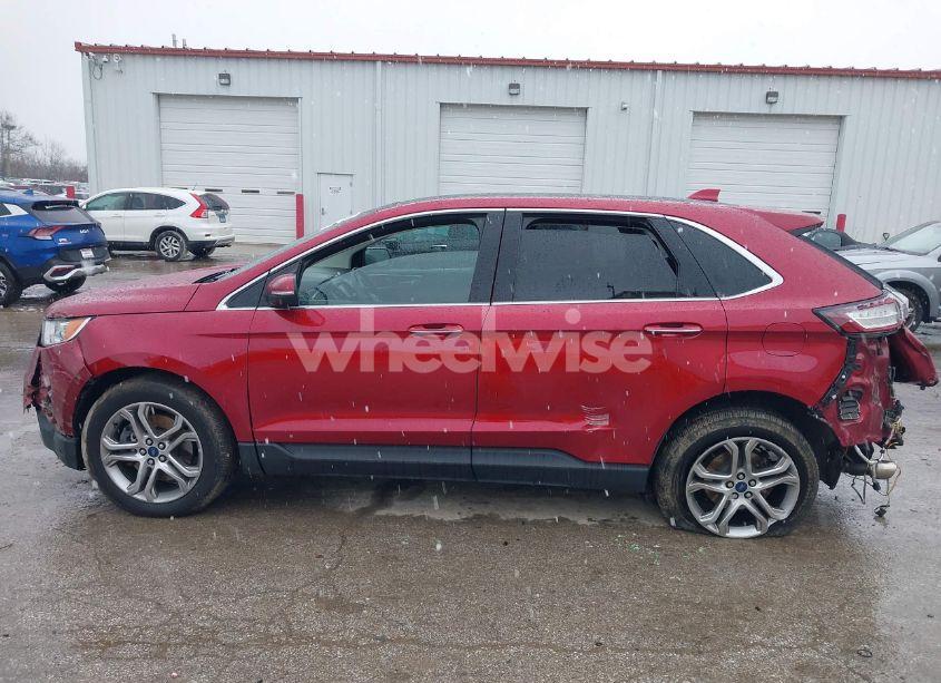 Photo 14 of 2015 Ford Edge TITANIUM (VIN 2FMPK4K88FBB76686)