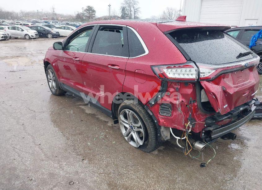 Photo 3 of 2015 Ford Edge TITANIUM (VIN 2FMPK4K88FBB76686)