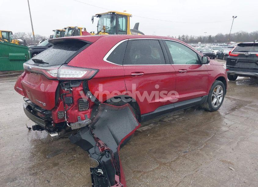 Photo 4 of 2015 Ford Edge TITANIUM (VIN 2FMPK4K88FBB76686)