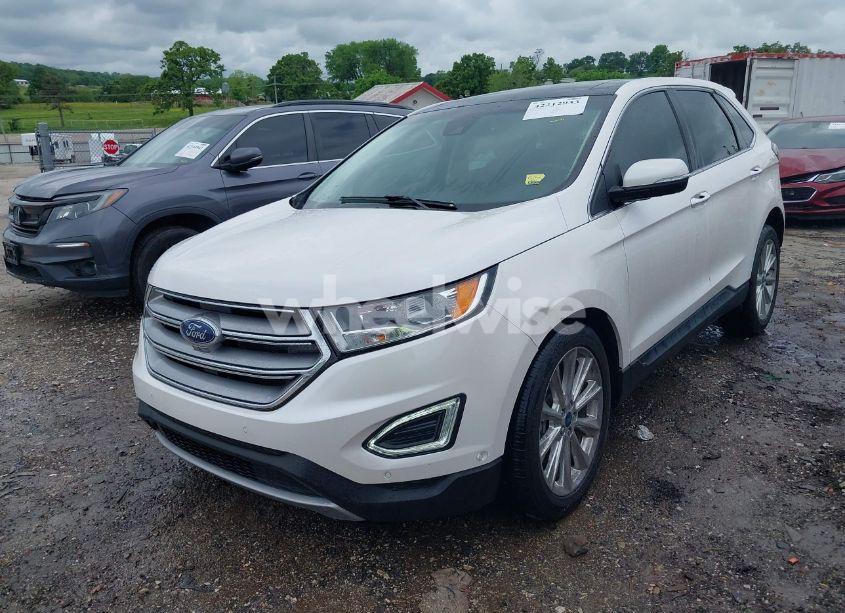 Photo 2 of 2017 Ford Edge TITANIUM (VIN 2FMPK4K88HBB51970)