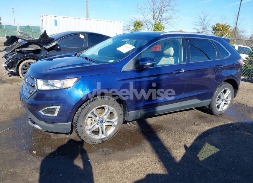 Photo 14 of 2016 Ford Edge TITANIUM (VIN 2FMPK4K89GBB76987)