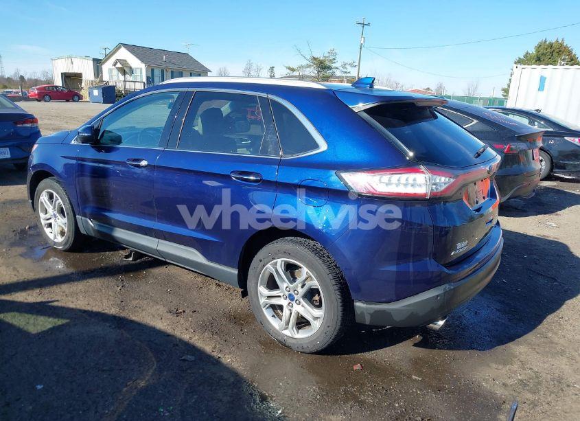 Photo 3 of 2016 Ford Edge TITANIUM (VIN 2FMPK4K89GBB76987)