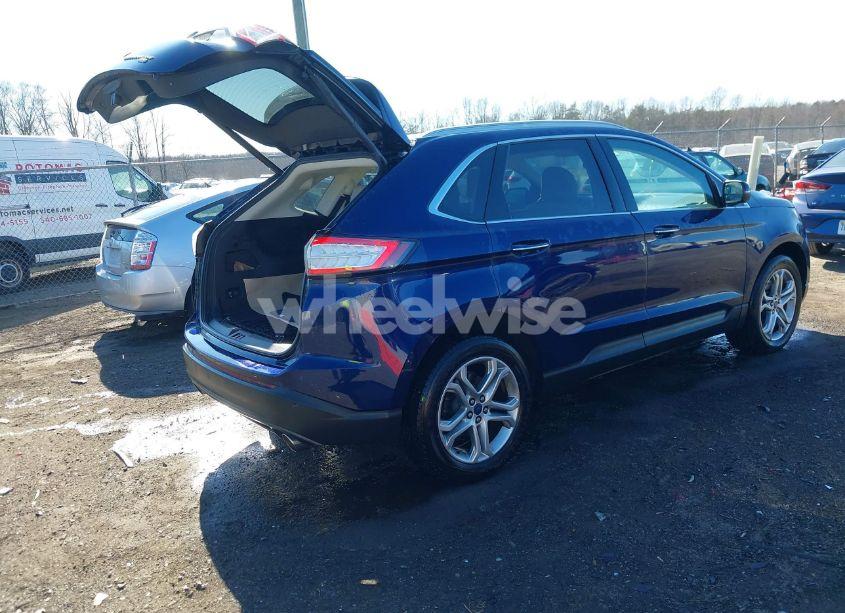 Photo 4 of 2016 Ford Edge TITANIUM (VIN 2FMPK4K89GBB76987)