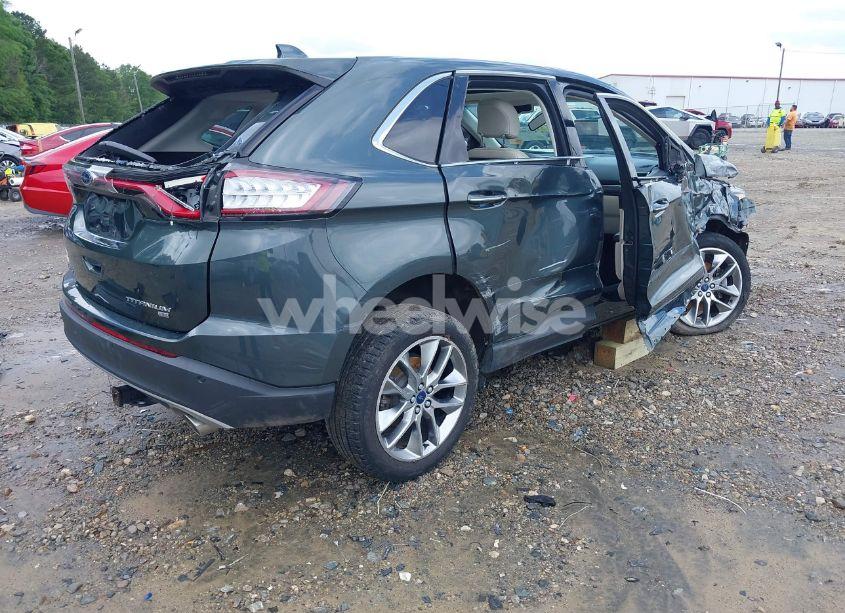 Photo 4 of 2015 Ford Edge TITANIUM (VIN 2FMPK4K8XFBB75927)