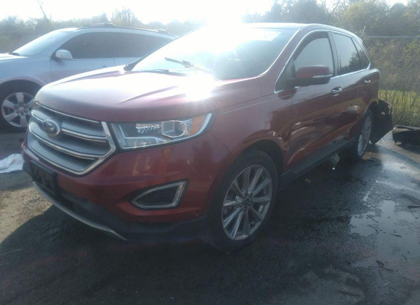 Photo 2 of 2017 Ford Edge TITANIUM (VIN 2FMPK4K8XHBC53156)