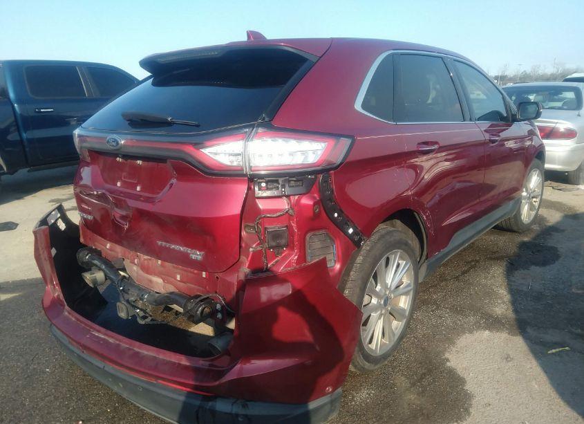 Photo 4 of 2017 Ford Edge TITANIUM (VIN 2FMPK4K8XHBC53156)