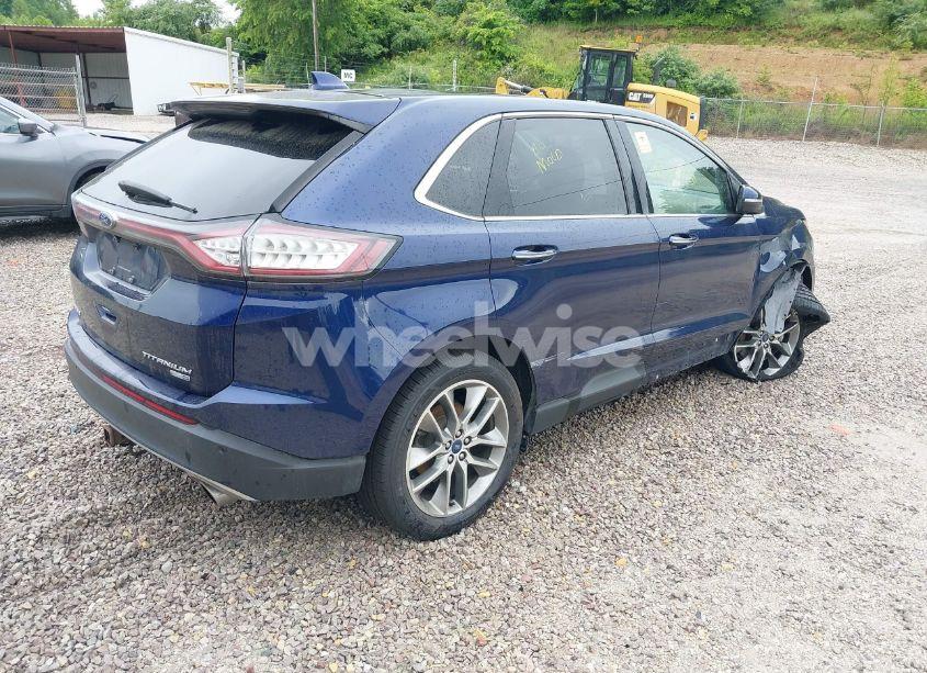 Photo 4 of 2016 Ford Edge TITANIUM (VIN 2FMPK4K90GBC66750)