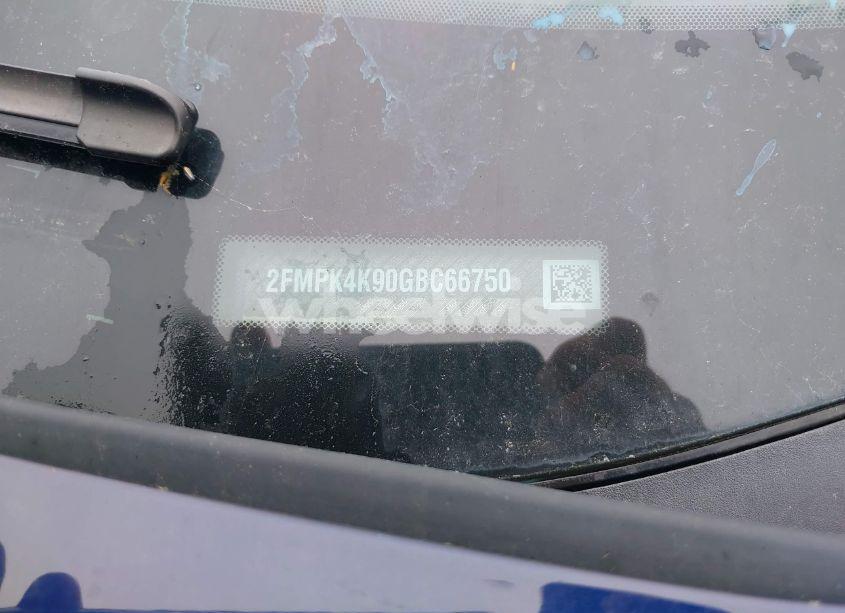 Photo 9 of 2016 Ford Edge TITANIUM (VIN 2FMPK4K90GBC66750)