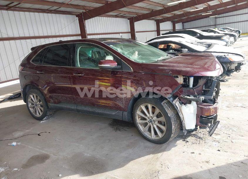 Photo 14 of 2017 Ford Edge TITANIUM (VIN 2FMPK4K90HBC01639)