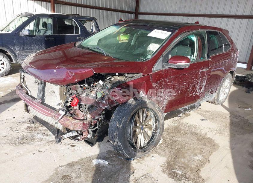 Photo 2 of 2017 Ford Edge TITANIUM (VIN 2FMPK4K90HBC01639)