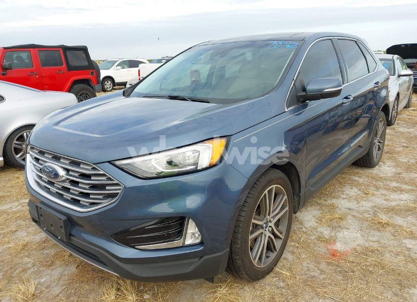 Photo 2 of 2019 Ford Edge TITANIUM (VIN 2FMPK4K90KBB32300)