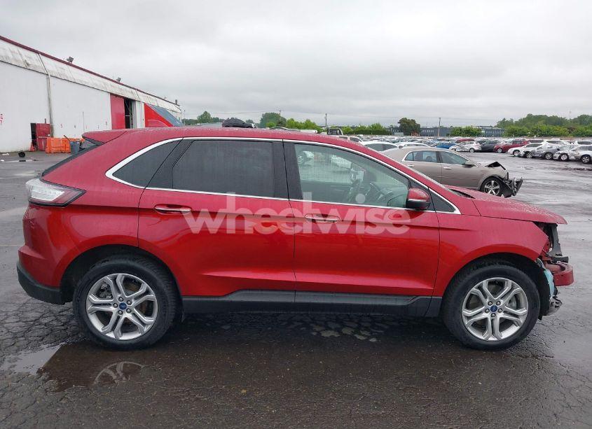 Photo 14 of 2017 Ford Edge TITANIUM (VIN 2FMPK4K91HBB28815)
