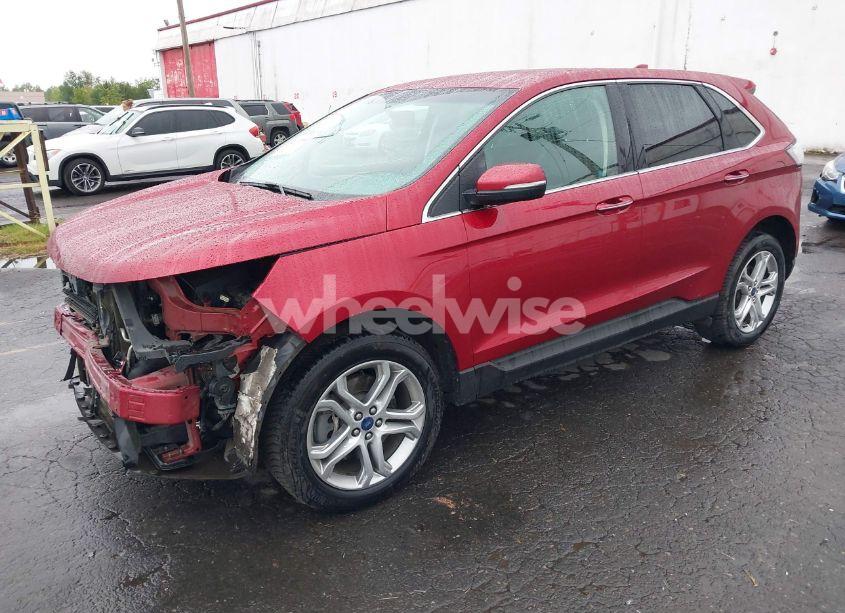 Photo 2 of 2017 Ford Edge TITANIUM (VIN 2FMPK4K91HBB28815)