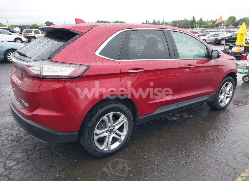 Photo 4 of 2017 Ford Edge TITANIUM (VIN 2FMPK4K91HBB28815)