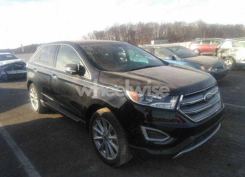 2017 Ford Edge TITANIUM (VIN 2FMPK4K91HBC61977) main photo