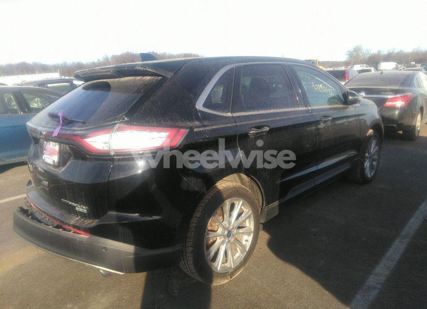 Photo 4 of 2017 Ford Edge TITANIUM (VIN 2FMPK4K91HBC61977)
