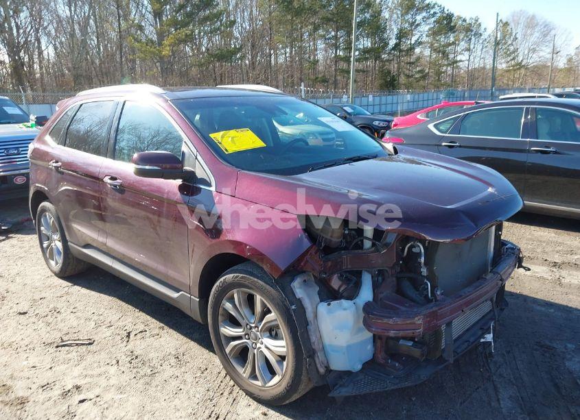 2019 Ford Edge TITANIUM (VIN 2FMPK4K91KBB74765) main photo