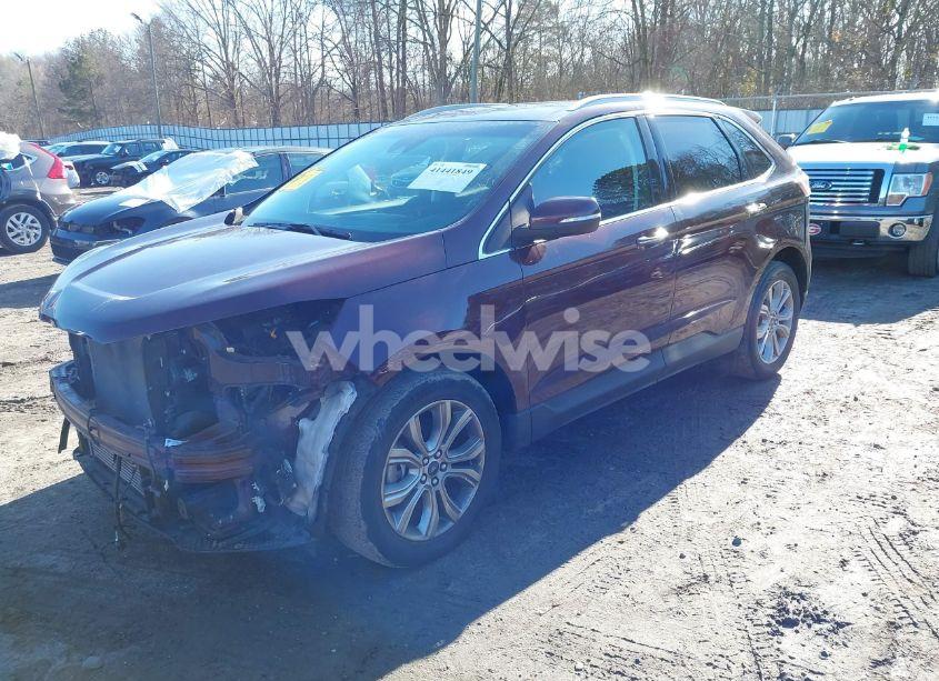 Photo 2 of 2019 Ford Edge TITANIUM (VIN 2FMPK4K91KBB74765)