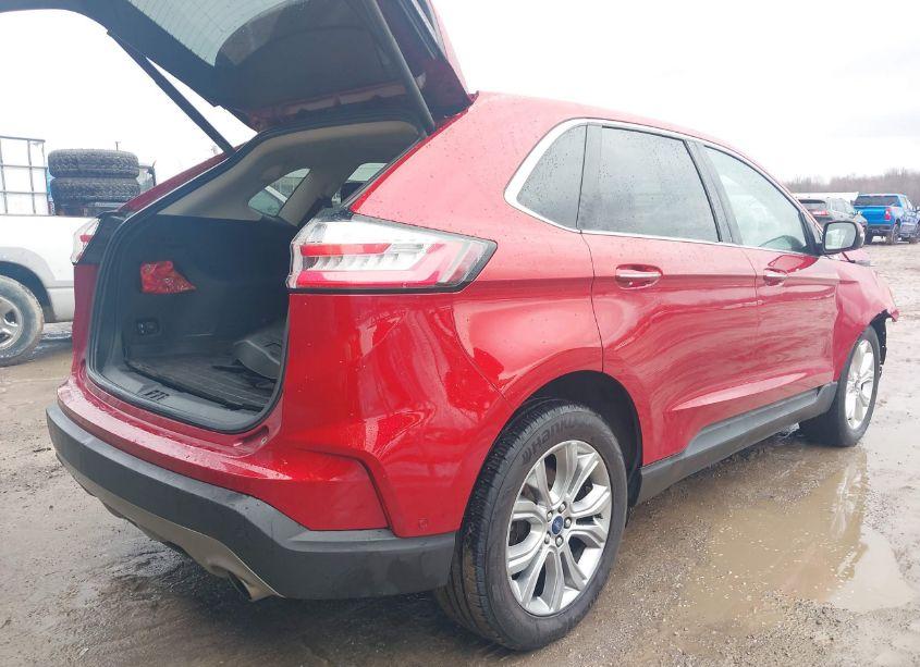 Photo 4 of 2020 Ford Edge TITANIUM (VIN 2FMPK4K91LBA84016)
