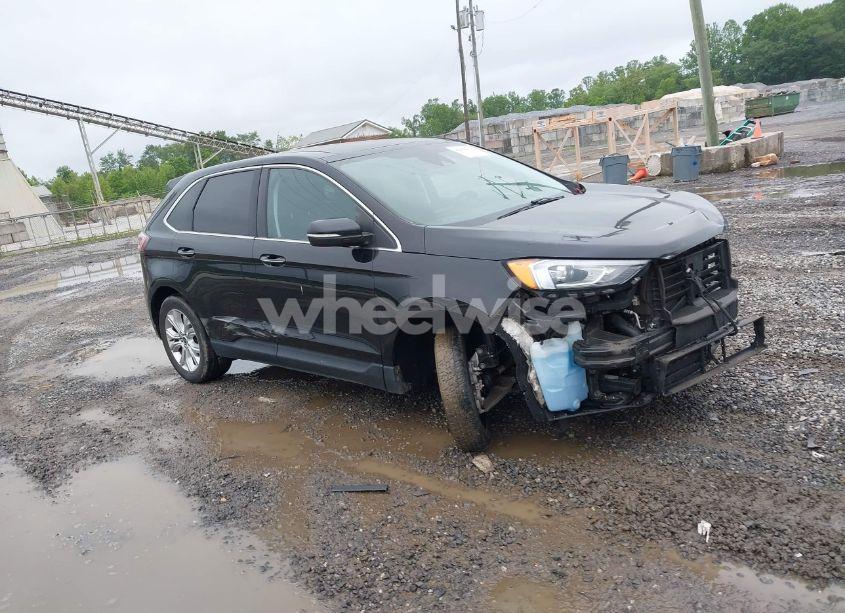 2021 Ford Edge TITANIUM (VIN 2FMPK4K91MBA10290) main photo