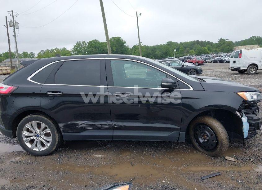 Photo 14 of 2021 Ford Edge TITANIUM (VIN 2FMPK4K91MBA10290)