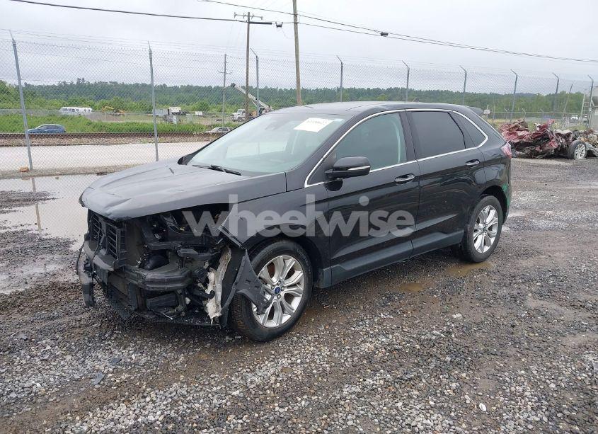 Photo 2 of 2021 Ford Edge TITANIUM (VIN 2FMPK4K91MBA10290)
