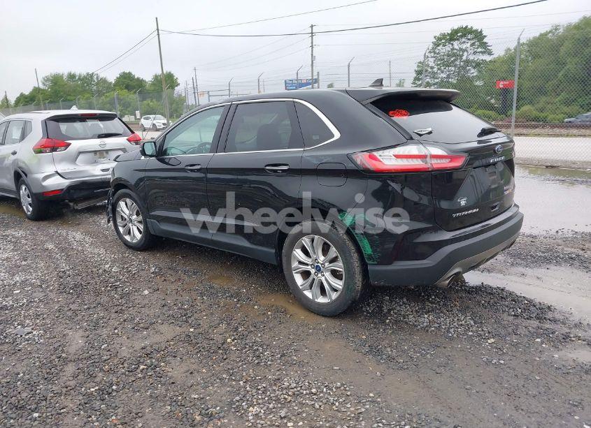 Photo 3 of 2021 Ford Edge TITANIUM (VIN 2FMPK4K91MBA10290)