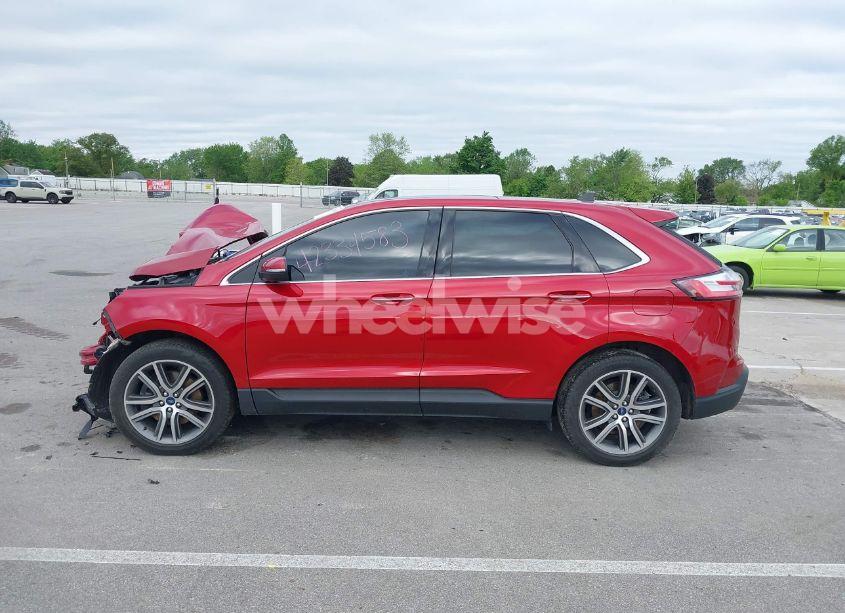 Photo 15 of 2021 Ford Edge TITANIUM (VIN 2FMPK4K91MBA16896)