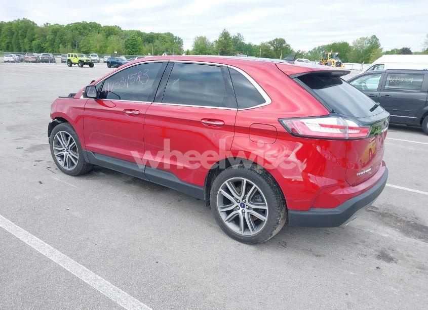 Photo 3 of 2021 Ford Edge TITANIUM (VIN 2FMPK4K91MBA16896)
