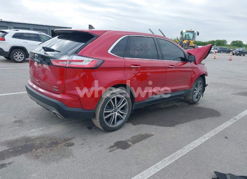 Photo 4 of 2021 Ford Edge TITANIUM (VIN 2FMPK4K91MBA16896)
