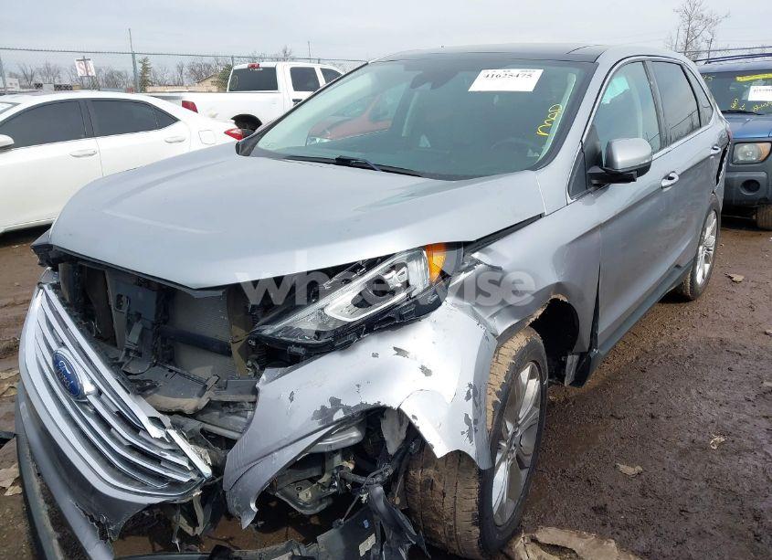 Photo 2 of 2022 Ford Edge TITANIUM (VIN 2FMPK4K91NBA26684)