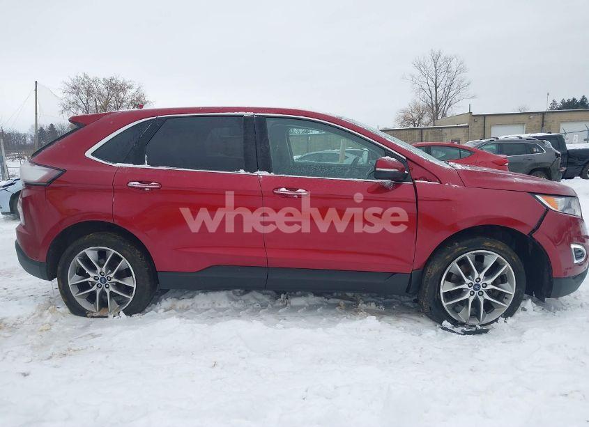 Photo 13 of 2016 Ford Edge TITANIUM (VIN 2FMPK4K92GBB91517)