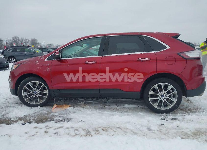 Photo 14 of 2016 Ford Edge TITANIUM (VIN 2FMPK4K92GBB91517)