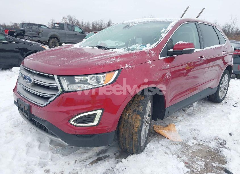 Photo 2 of 2016 Ford Edge TITANIUM (VIN 2FMPK4K92GBB91517)