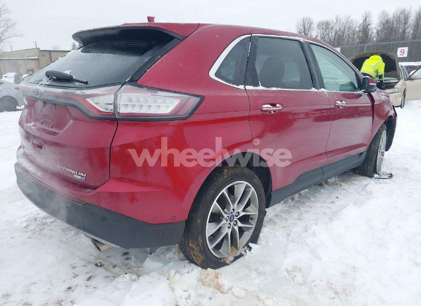 Photo 4 of 2016 Ford Edge TITANIUM (VIN 2FMPK4K92GBB91517)