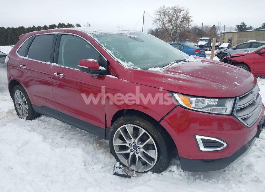 Photo 6 of 2016 Ford Edge TITANIUM (VIN 2FMPK4K92GBB91517)