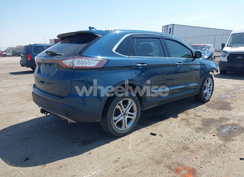 Photo 4 of 2016 Ford Edge TITANIUM (VIN 2FMPK4K92GBC57502)