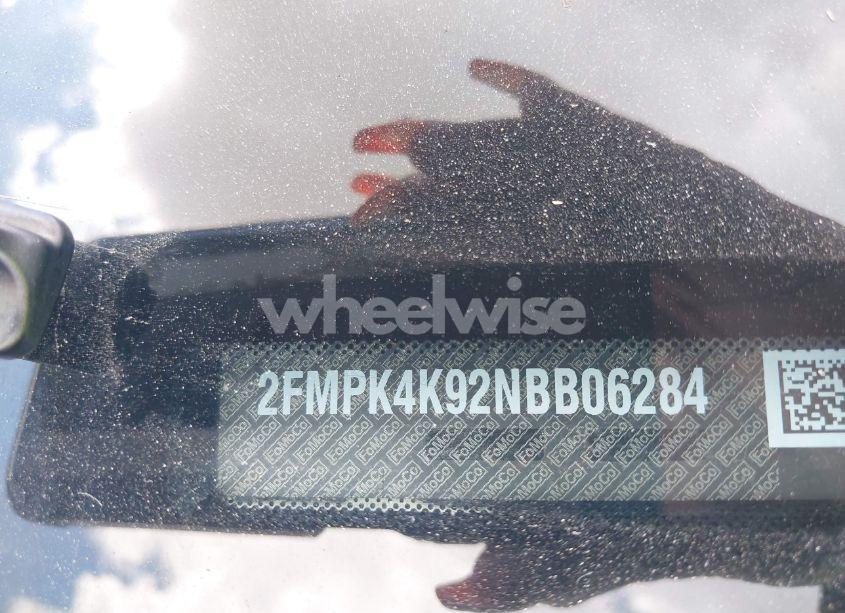 Photo 9 of 2022 Ford Edge TITANIUM (VIN 2FMPK4K92NBB06284)