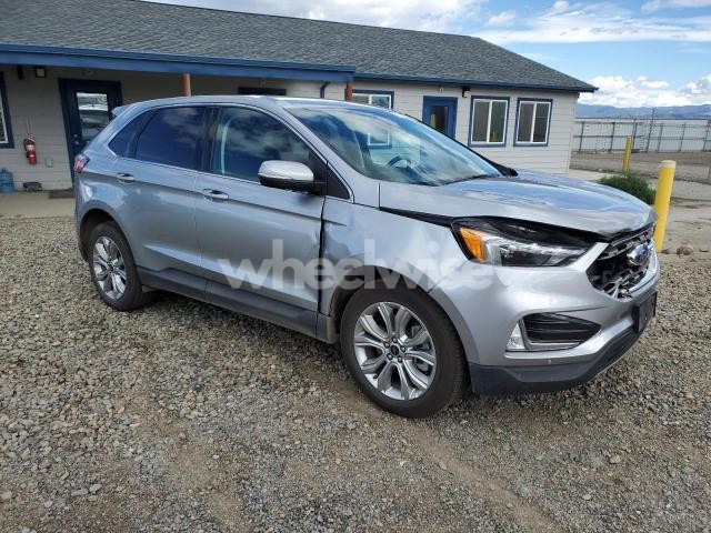 Photo 2 of 2024 FORD EDGE TITANIUM N/A (VIN 2FMPK4K92RBA68724)