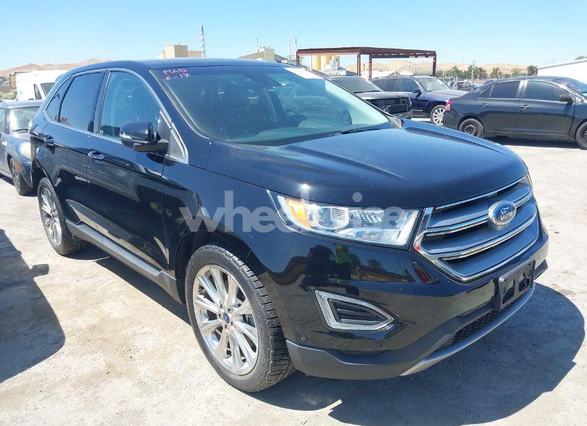 2017 Ford Edge TITANIUM (VIN 2FMPK4K93HBB52484) main photo