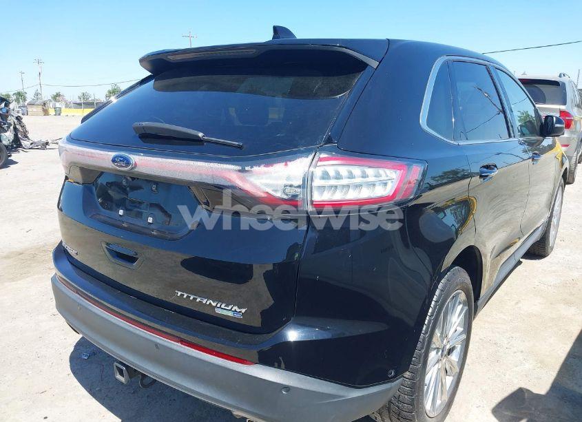 Photo 4 of 2017 Ford Edge TITANIUM (VIN 2FMPK4K93HBB52484)