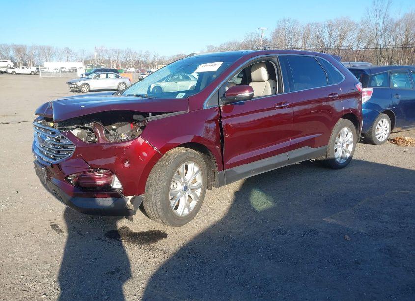 Photo 2 of 2020 Ford Edge TITANIUM (VIN 2FMPK4K93LBB25620)