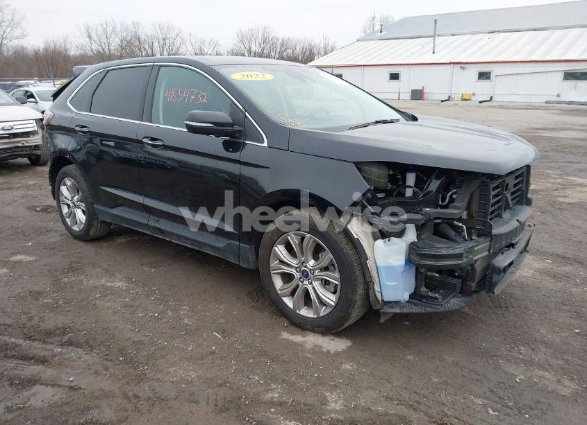 2022 Ford Edge TITANIUM (VIN 2FMPK4K93NBA93593) main photo