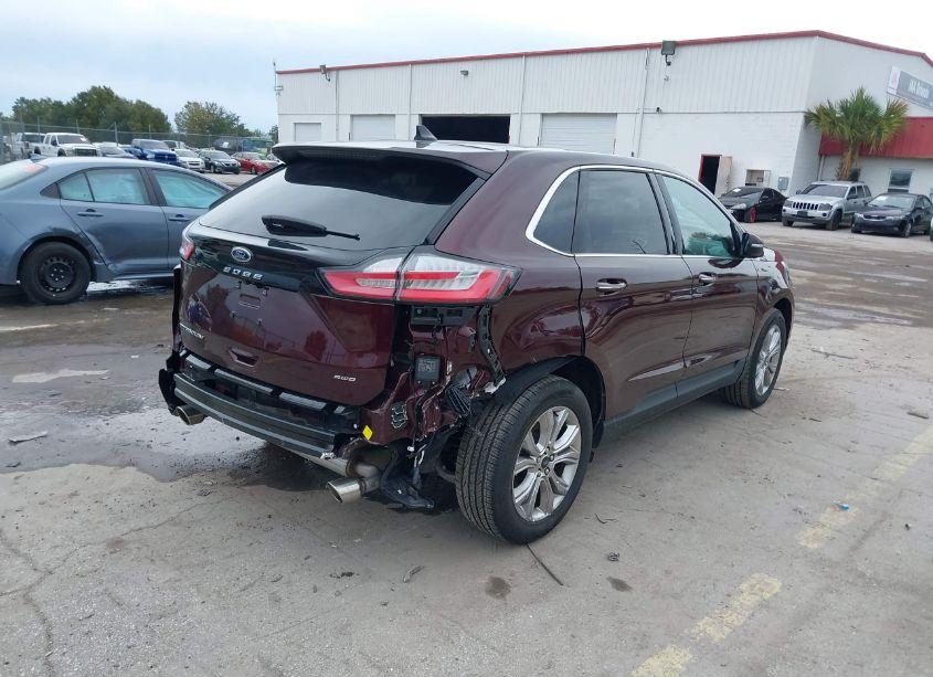 Photo 4 of 2023 Ford Edge TITANIUM (VIN 2FMPK4K93PBA58569)