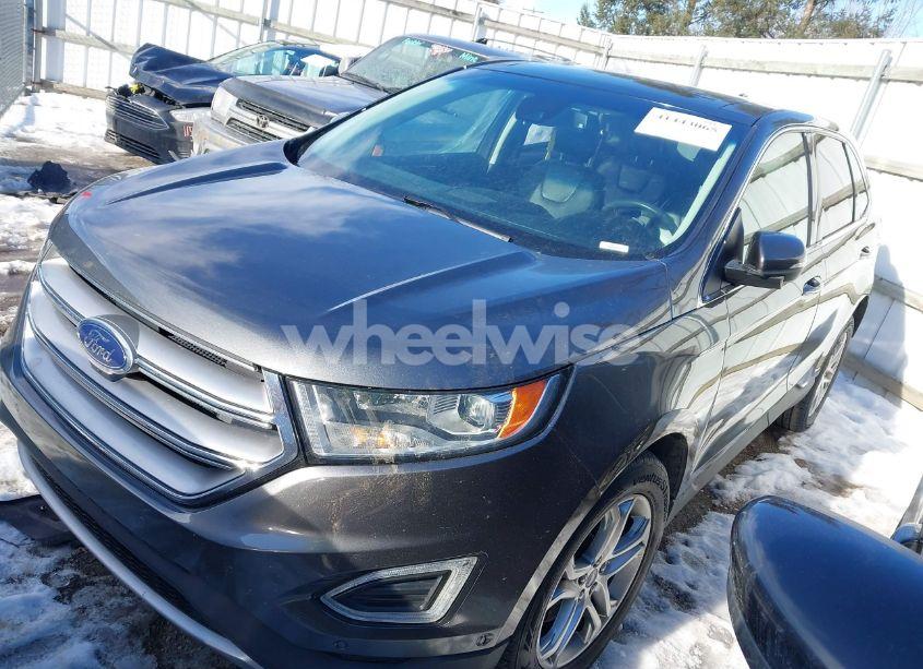Photo 2 of 2016 Ford Edge TITANIUM (VIN 2FMPK4K94GBC17132)