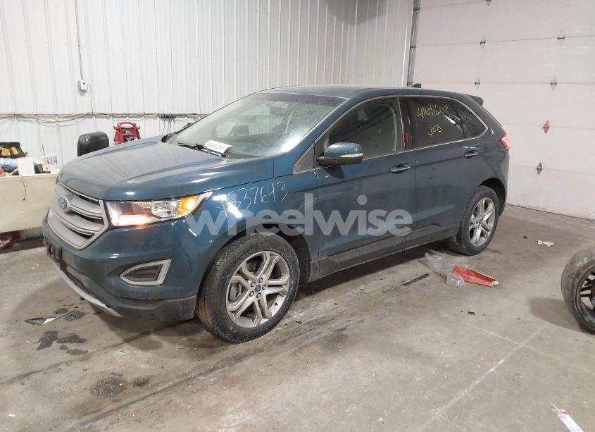 Photo 2 of 2016 Ford Edge TITANIUM (VIN 2FMPK4K94GBC66413)