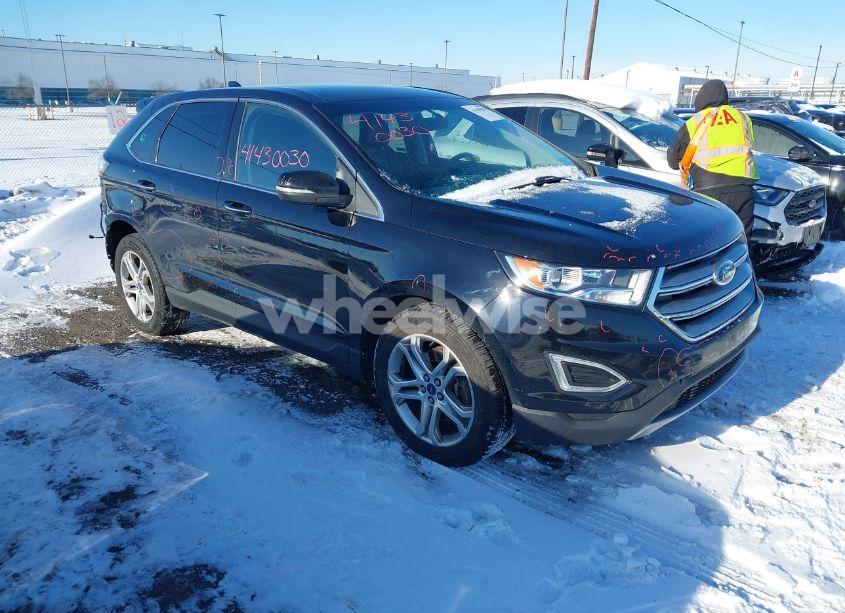 2017 Ford Edge TITANIUM (VIN 2FMPK4K94HBB06128) main photo