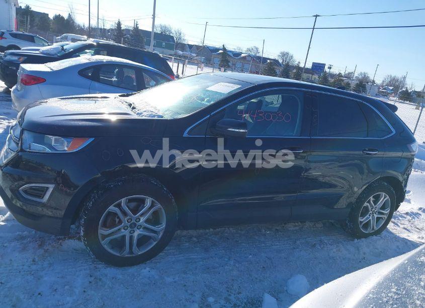 Photo 14 of 2017 Ford Edge TITANIUM (VIN 2FMPK4K94HBB06128)
